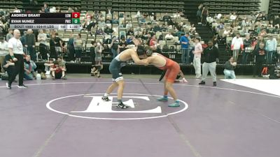 154-H lbs Round Of 64 - Andrew Brant, Lower Cape May vs Evan Nunez, Prime Wrestling Club