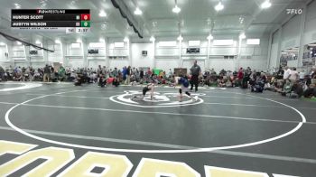 80 lbs Round Of 16 - Hunter Scott, MI vs Austyn Wilson, OH