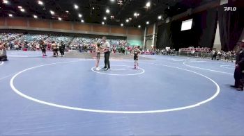 86-91 lbs Round 5 - Connor Minto, Grizzly Youth Wrestling vs Louie Hauder, Spanish Springs Wrestling Club