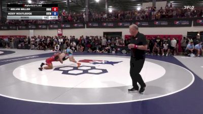 70 kg Semis - Melvin Miller, Bishop McCort High School Wrestling vs Kody Routledge, Cowboy RTC/ Titan Mercury Wrestling Club (TMWC)