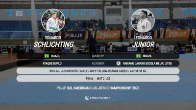 Leonardo Junior vs Eduardo Schlichtin 2026 PBJJF South American Jiu-Jitsu Championship