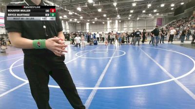 56 lbs Cons. Sub-quarters - Rouster Muller, Lewiston Wrestling Club vs Bryce Martinez, Warden Elite Wrestling