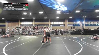 165 lbs Round Of 64 - Cory Davis, CFP Wrestling vs Tyson Seeger, Granite WC