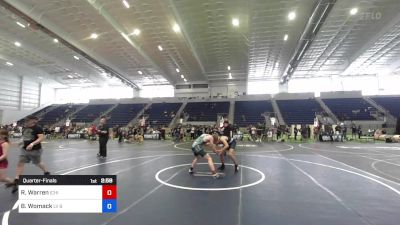150 kg Quarterfinal - Reid Warren, Ichiban WC vs Brayden Womack, LV Bears WC