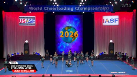 Cheer Sport Sharks - Ottawa - Steelfin Sharks [2026 L5 U18 Small Coed Semis] 2026 The Cheerleading Worlds