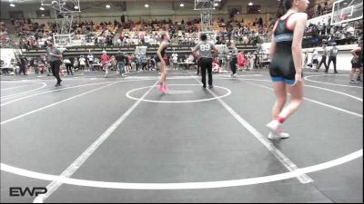 97 lbs Rr Rnd 3 - Alana Abbott, F-5 Grappling vs Alice Martin, Little Axe Takedown Club