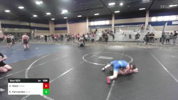 109 lbs Round Of 16 - Abbey West, Champions WC vs Kayliegh Fernandez, Blazers WC