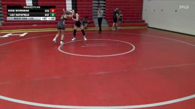 132 lbs Quarterfinal - Lily Hatsfield, Austin vs Josie Workman, Sparkman