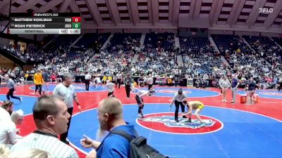 4A-113 lbs Semifinal - Matthew Kohlman, Perry vs Noah Pieterick, Jones County