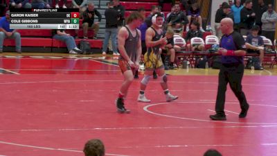160 lbs Final - Garon Kaiser, OK vs Cole Gibbons, WPIAL