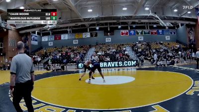 197 lbs Semifinal - Marvelous Rutledge, Lander vs Caleb Moore, Belmont Abbey