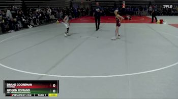 60 lbs 3rd Place Match - Drake Cooreman, Wabasso vs Gideon Romano, LSH (LeSueur/Henderson)