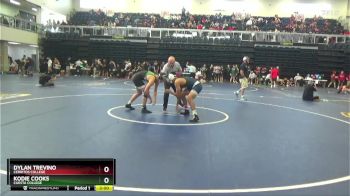 165 lbs Cons. Round 4 - Dylan Trevino, Cerritos College vs Kodie Cooks, Cuesta College