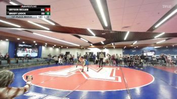 150 lbs 1st Place Match - Bryson Mccain, Middleton Wrestling Club vs Brody Loock, Raft River Wrestling