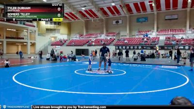 42-45 lbs Round 2 - Somers Tilley, Team Atlas North Wrestling vs Tyler Durham, Unattached