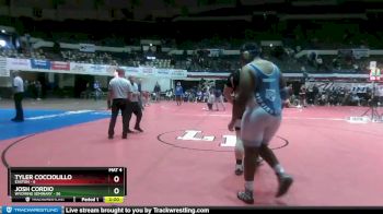 285 lbs Semis & 1st Wrestleback (8 Team) - Edwin Lora, Wyoming Seminary vs Anthony Embardino, Easton