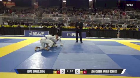 João Cleber Araújo Borges vs Isaac Samuel Diehl 2025 Pan Jiu Jitsu IBJJF Championship