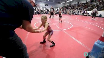 40 lbs Final - Johnny Weisinger, Wyandotte Youth Wrestling vs Violet Jones, Springdale Youth Wrestling Club