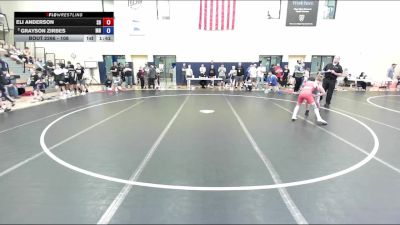108 lbs Cons. Semis - Eli Anderson, SD vs Grayson Zirbes, MN