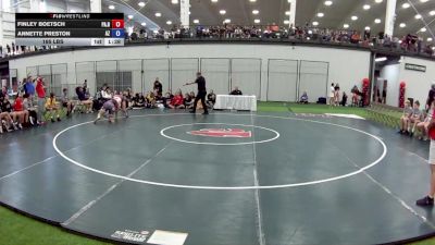 165 lbs Finley Boetsch, Pennsylvania Blue vs Annette Preston, Arizona