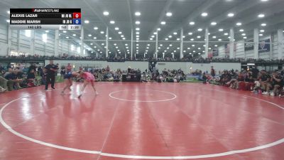 140 lbs Alexis Lazar, Michigan Blue vs Maddie Marsh, Indiana Gold