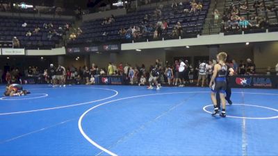 93 lbs Cons. Semis - Knox Nolan, Big Game Wrestling Club vs Aaron Schuett, MWC Wrestling Academy