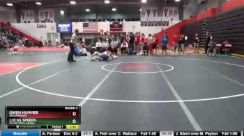 Round 2 - Lucas Speers, Clear Creek-Amana vs Owen Hummer, Williamsburg