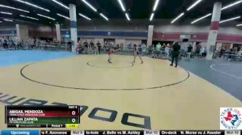 94 lbs Round 1 - Abigail Mendoza, Texas Style Wrestling Club vs Lillian Zapata, FM Wrestling Club