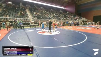 108 lbs Champ. Round 1 - Cooper Marvel, Eastside United Wrestling Club vs Kayson Bartles, Rawlins Wrestling Club