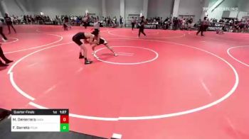 132 lbs Quarterfinal - Markus DeHerrera, Garage Grinders vs Fernando Barreto, Pounders WC