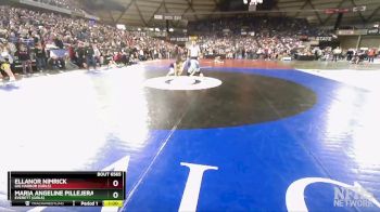 Girls 3A/4A 100 Cons. Round 3 - Maria Angeline Pillejera, Everett (Girls) vs Ellanor Nimrick, Gig Harbor (Girls)