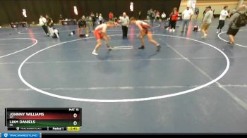 195 lbs Cons. Round 4 - Liam Daniels, OK vs Johnny Williams, MO