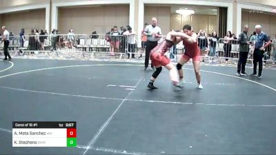 145 lbs Consi Of 16 #1 - Ariadne Mata Sanchez, Mat Warriors vs Kayla Stephens, Barstow Wrestling