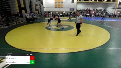 174D lbs Rr Rnd 1 - Macon Myers, Pitt-Johnstwon vs Dylan Schell, Buffalo