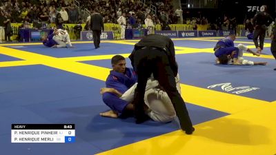 PEDRO HENRIQUE PINHEIRO MACHADO vs PAULO HENRIQUE MERLIN 2024 World Jiu-Jitsu IBJJF Championship