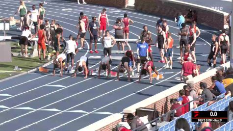 Men's 100m, Finals 9