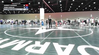 56 lbs Quarters - Bowen Brown, OK vs Cameron Chartier, MO