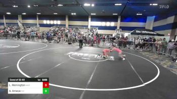 101 lbs Consi Of 32 #2 - Leanna Remington, Mad Dawg WC vs Ada Amaya, Hui Makoa WC