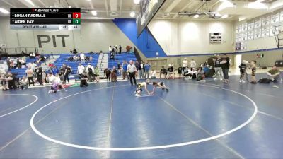 48 lbs 1st Place Match - Logan Radmall, Champions Wrestling Club vs Aiden Eav, Westlake