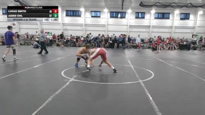 126 lbs Round 3 (6 Team) - Aiden Ohl, Garnett Trained vs Lukas Smith, All American