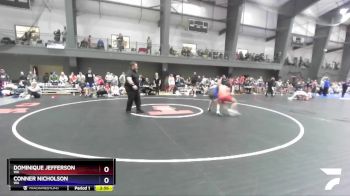 150 lbs Champ. Round 1 - Dominique Jefferson, WA vs Conner Nicholson, WA