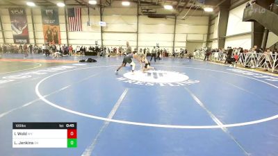 120 lbs Consi Of 64 #2 - Iven Wold, WY vs Landon Jenkins, OH