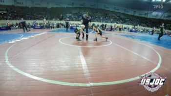 55 lbs Quarterfinal - Bailee Taylor, Tuttle Wrestling Club vs Troy Petry, Standfast