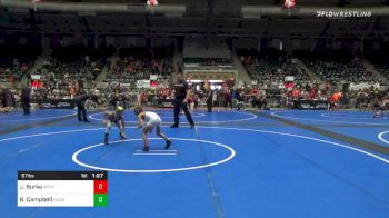 67 lbs Semifinal - JoJo Burke, Apex/Coop Trained vs Beckett Campbell, Hudson WC