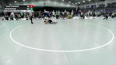 138 lbs Champ. Rd Of 32 - Kiivon Butler, Tennessee vs Gage Spurgeon, Sebolt Wrestling Academy