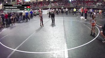 45 lbs Champ. Round 1 - Bentley Rosenthal, Beatrice Wrestling Club vs Luke Thompson, Nebraska Wrestling Academy