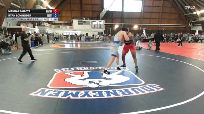285A lbs Rr Rnd 3 - Manraj Sahota, Matmen vs Ryan Schneider, Southside