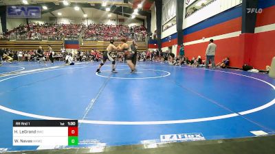 Rr Rnd 1 - Hunter LeGrand, Berryhill Wrestling Club vs Wilson Navas, Henryetta Knights Wrestling Club