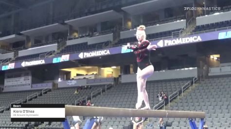 Kiera O'Shea - Beam, All Around Gymnastic - 2022 Elevate the Stage Toledo presented by Promedica