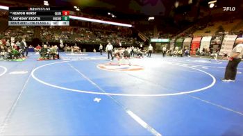 126 Class 4 lbs Cons. Round 2 - Keaton Hurst, Ozark vs Anthony Stotts, Neosho